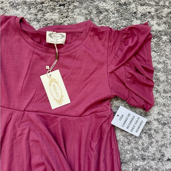 Girls size 7 Joyfolie t-shirt dress - Picture 2 of 3